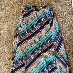 Maurices size small maxi skirt with slits on both sides